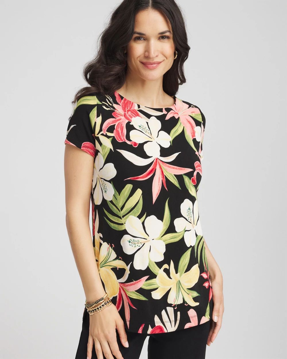 Travelers™ Tropical-Lily Tunic | Chico's